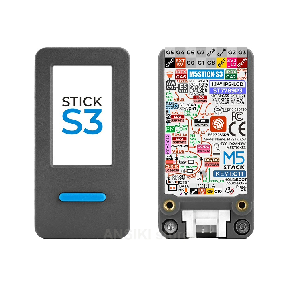 Electronics Project Kit - M5Stack M5StickS3 ESP32-S3 IoT Development Kit