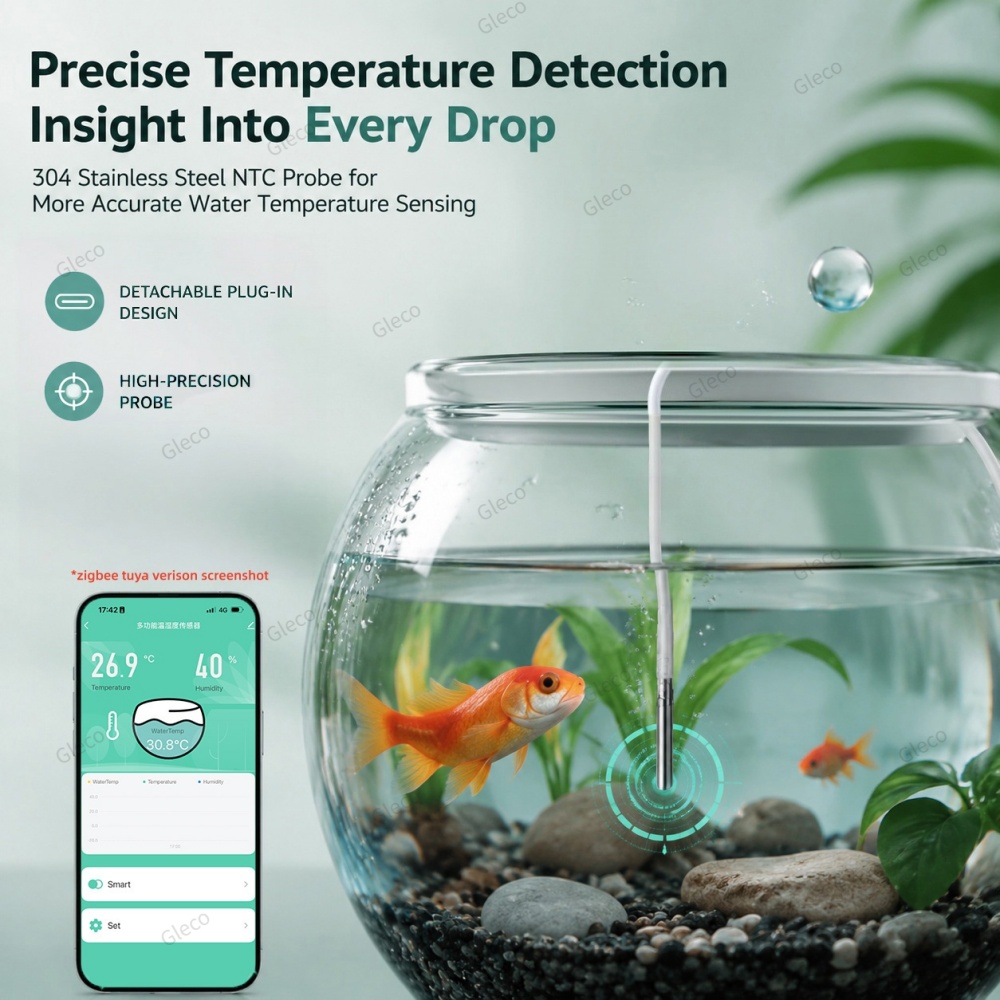 Zigbee NTC Temperature Humidit - Smart Home Automation Kit recension och pris