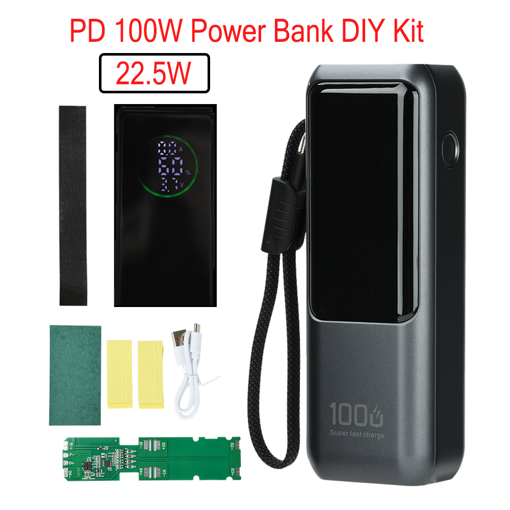 PD 100W Fast Charging Power Ba - Electronics Project Kit recension och pris