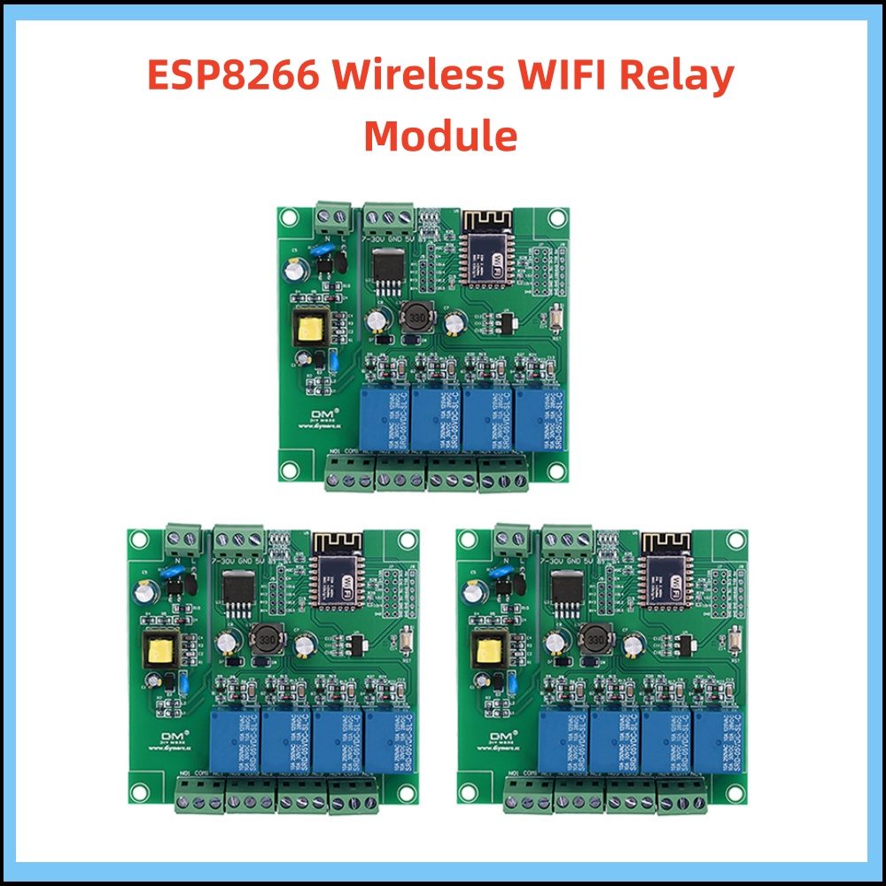 1/3pcs ESP8266 Wireless WIFI R - Esp8266 Relay Module recension och pris