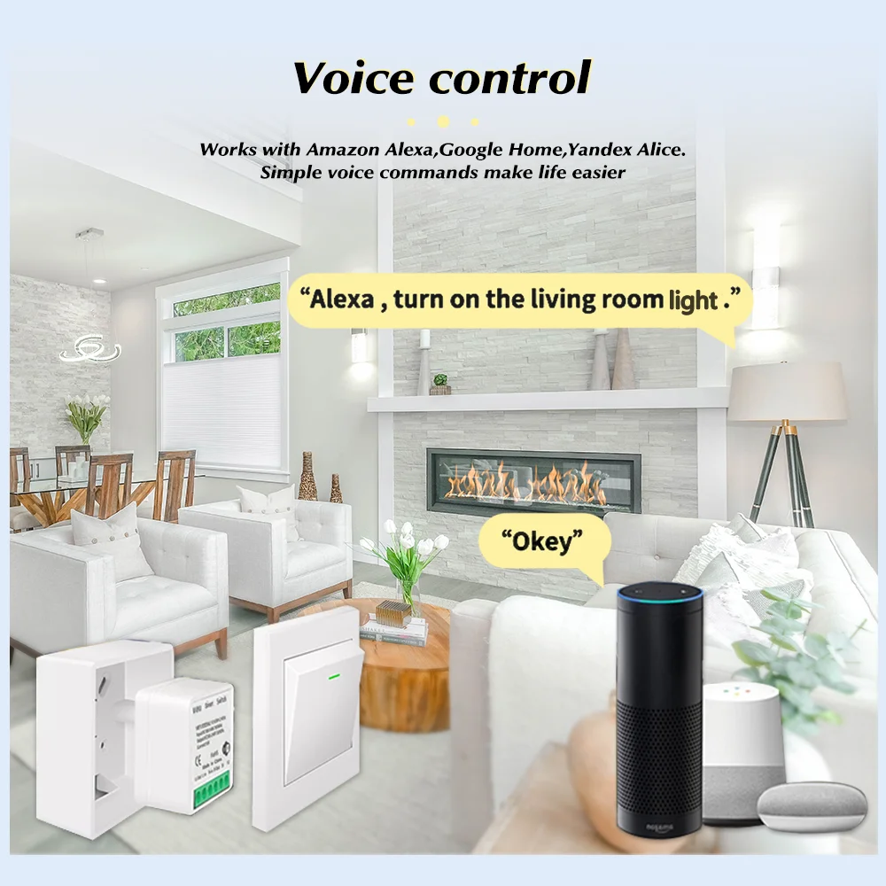 For Tuya Mini Smart WiFi Switc - Smart Light Switch Wifi recension och pris