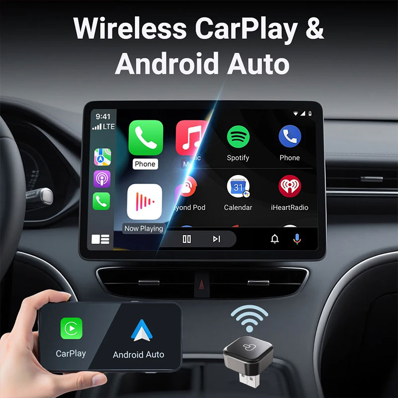 TrolinkTek NEW Wireless CarPla - Wifi Smart Plug recension och pris