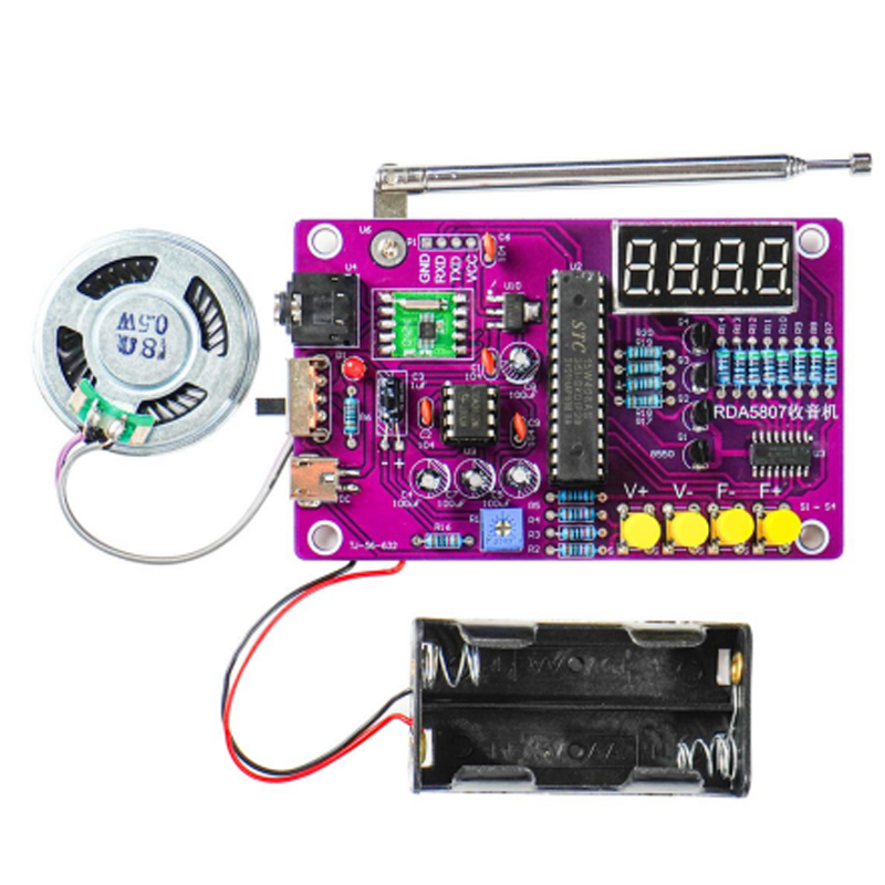 DIY FM Radio Electronic Kit 87 - Electronics Project Kit recension och pris