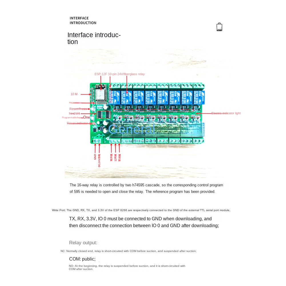 B14C ESP8266 WIFI 16 Channel R - Esp8266 Relay Module recension och pris