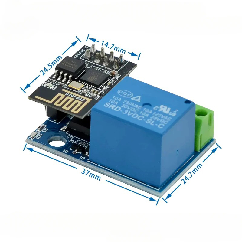 New ESP8266 ESP-01 ESP-01S 5V  - Esp8266 Relay Module recension och pris