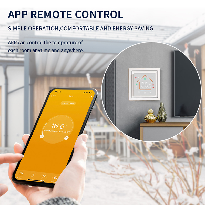 Smart WiFi Thermostat Works Tu - Wifi Thermostat recension och pris