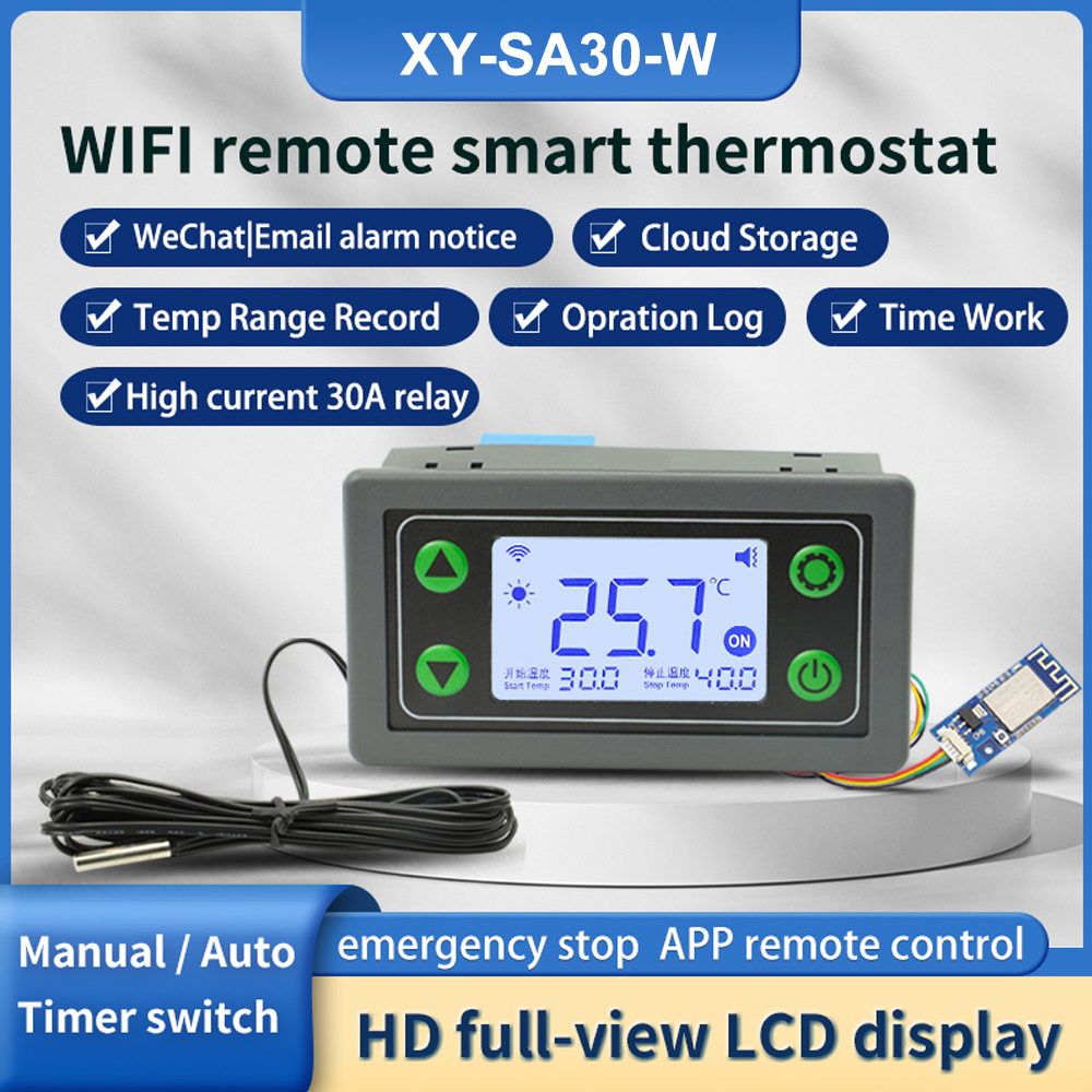 ST10-W/SA10-W/SA30-W/ST30-W DC - Wifi Thermostat recension och pris