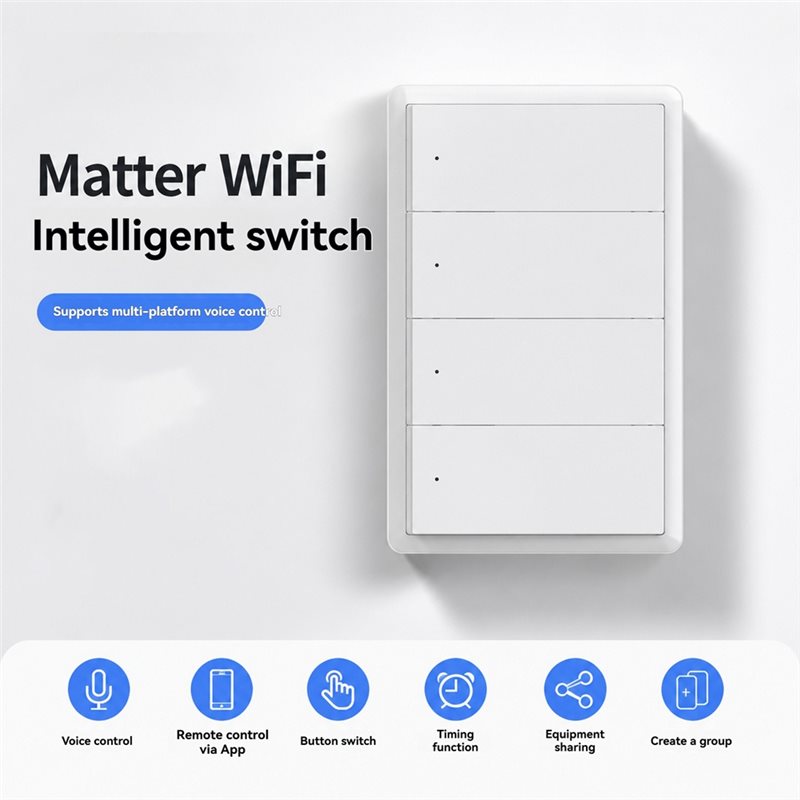 DTA4-Voice Control For Smart L - Smart Light Switch Wifi recension och pris