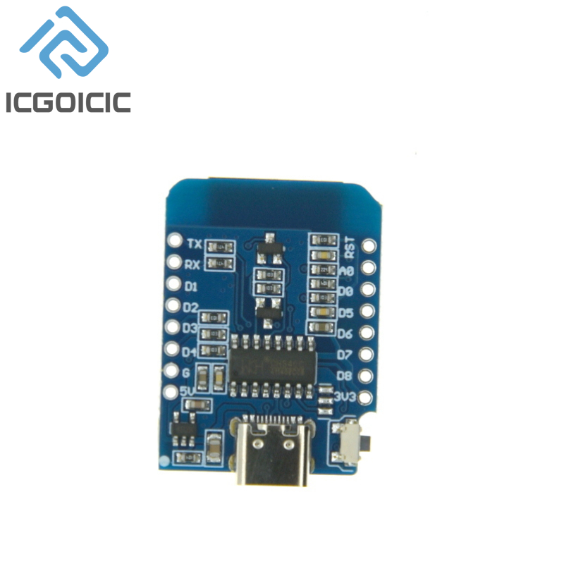 D1 Mini-Mini NodeMcu 4M Bytes  - Esp8266 Relay Module recension och pris